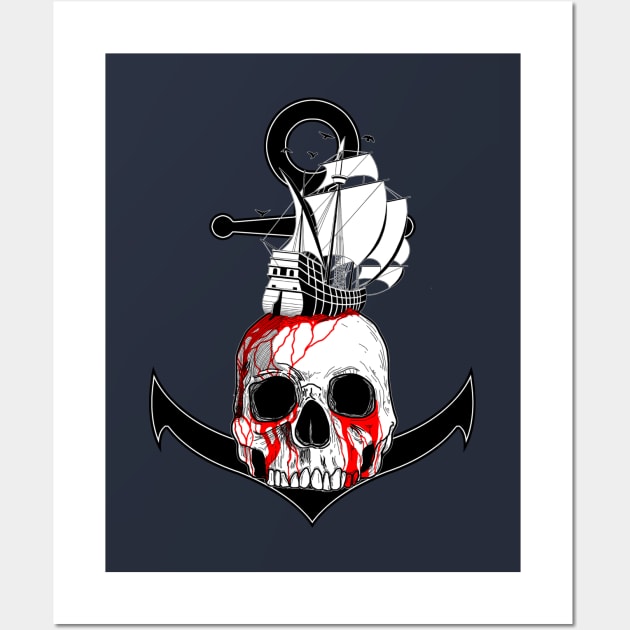 Pirates of the High Seas Wall Art by Harley Warren